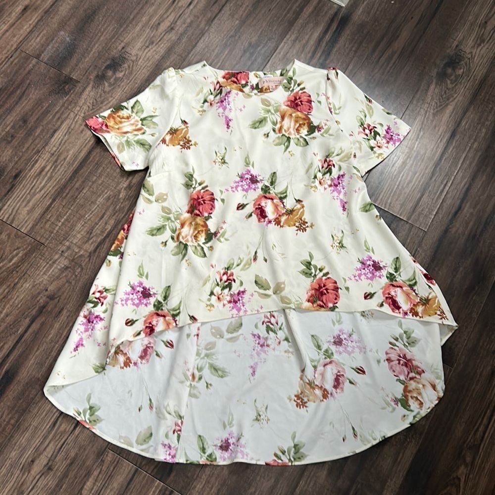 Philosophy | S | High-low blouse